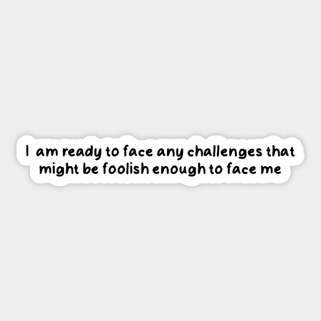 The Office Quote Sticker by Meg-Hoyt